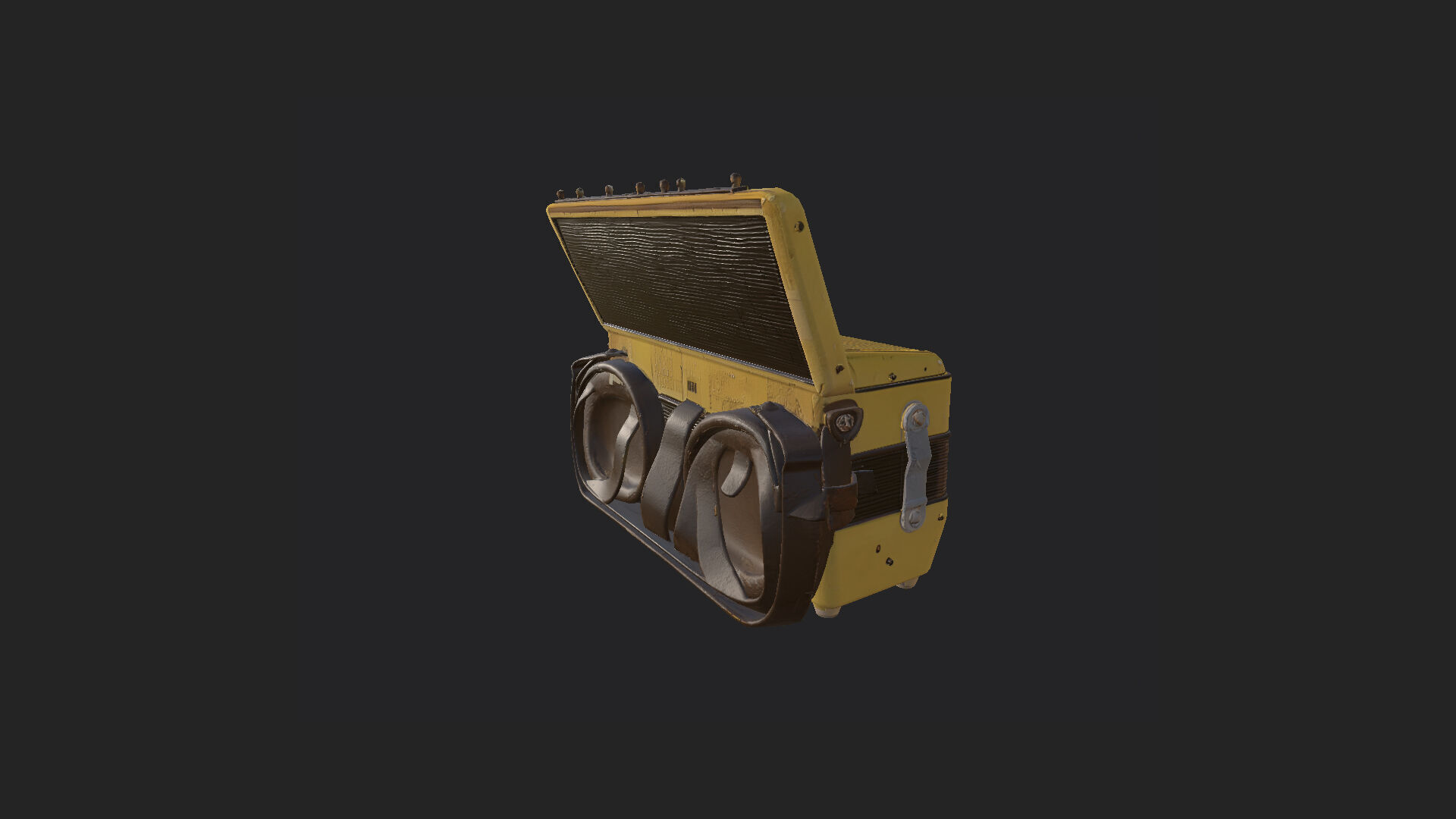 Accordion3D Model 001 Low-poly 3D model_6