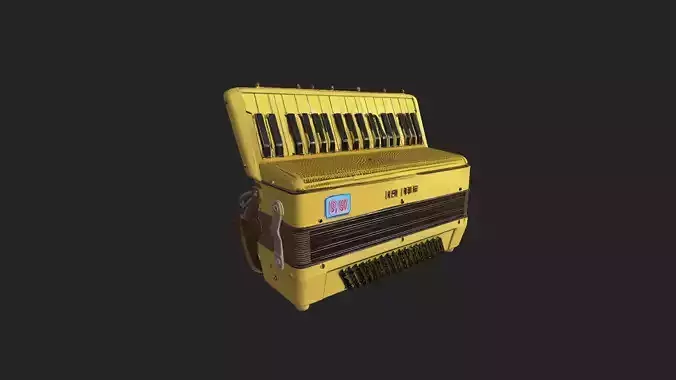 Accordion3D Model 001