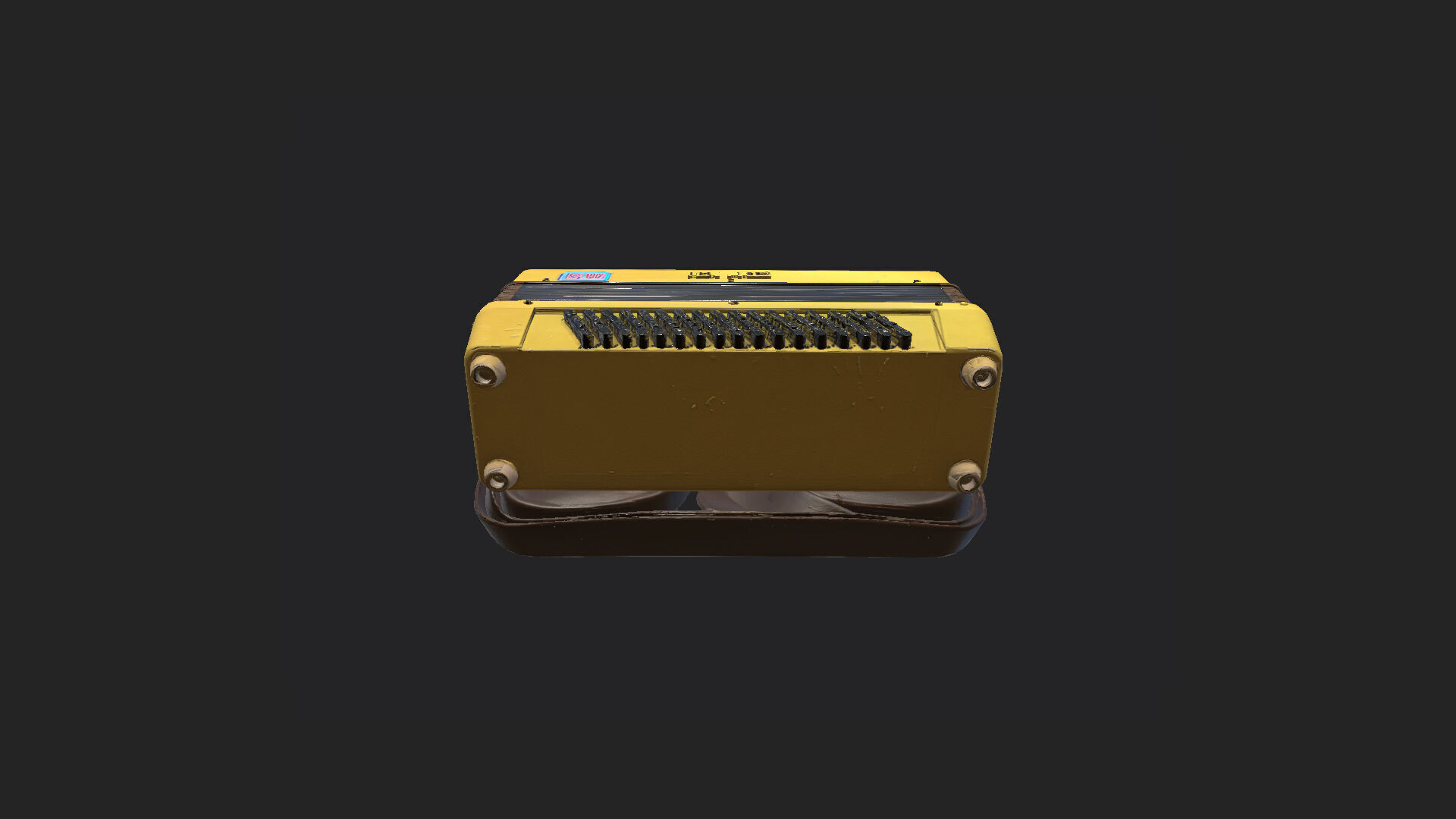 Accordion3D Model 001 Low-poly 3D model_10