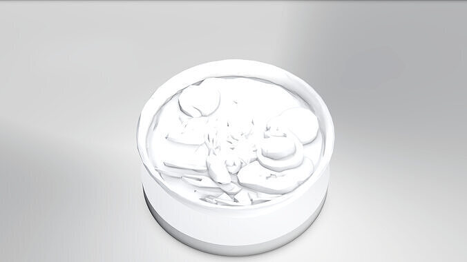 Ramen Noodle Bowl 3D Model Low-poly 3D model 7