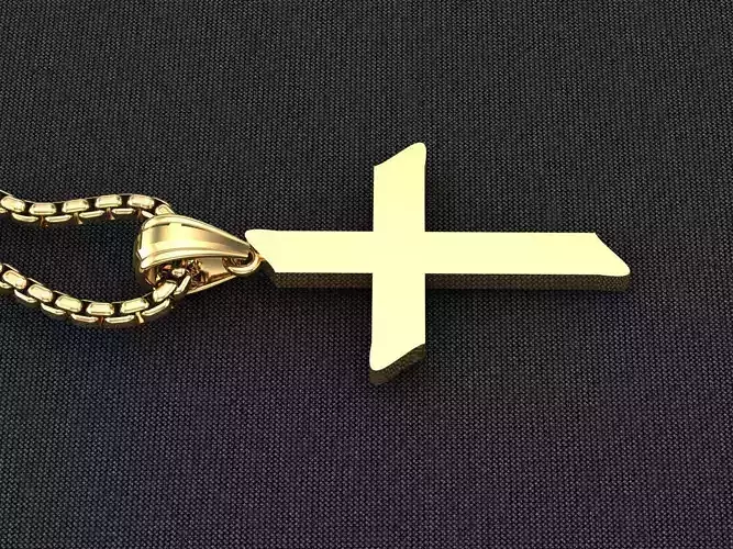 Cross Light Gold 3CP045 3DM STL