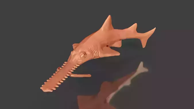 Realistic Fish Toys Sawshark