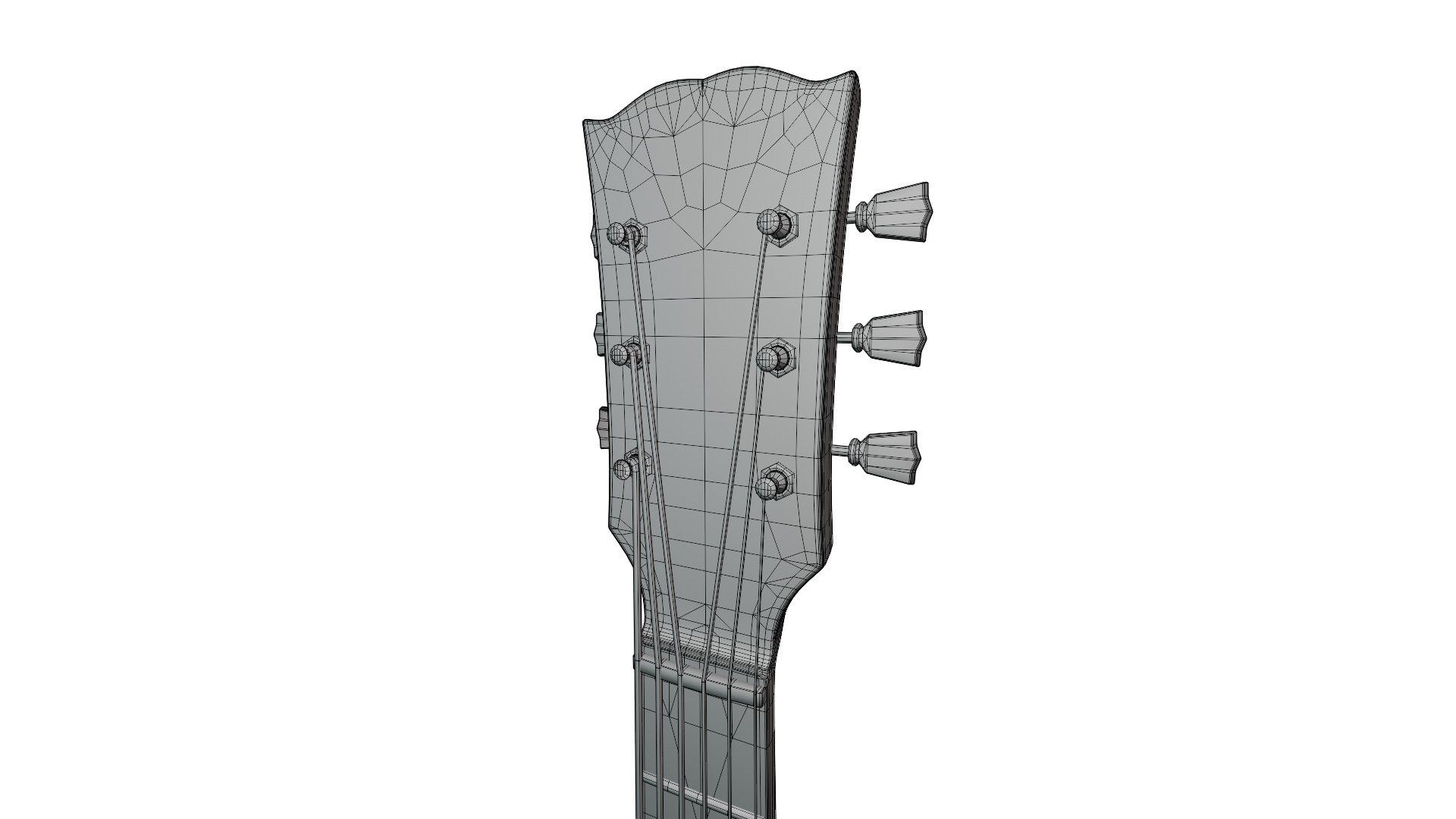 Guitar LP Les Paul 3D model_6