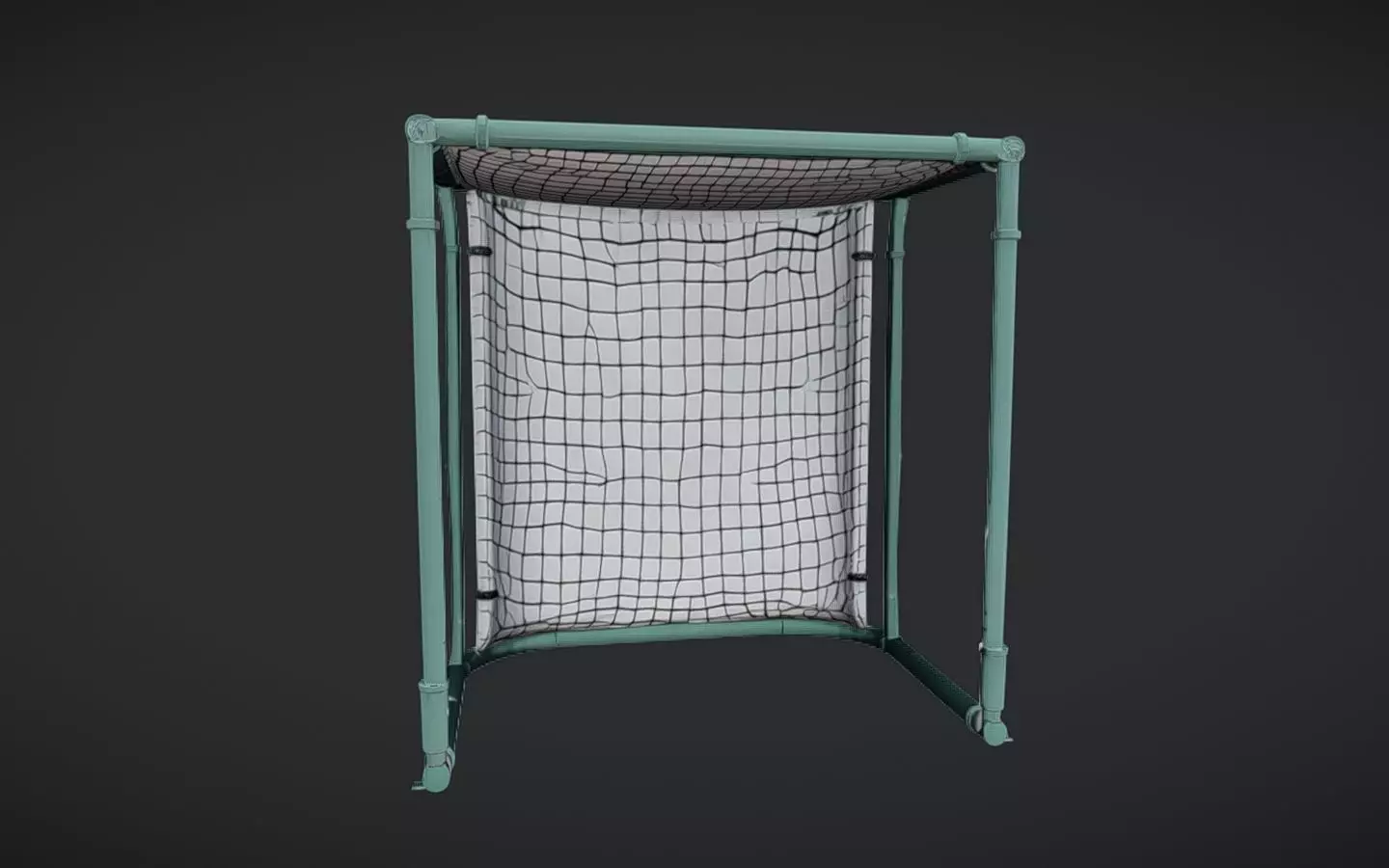soccer or hockey goal net 3D model
