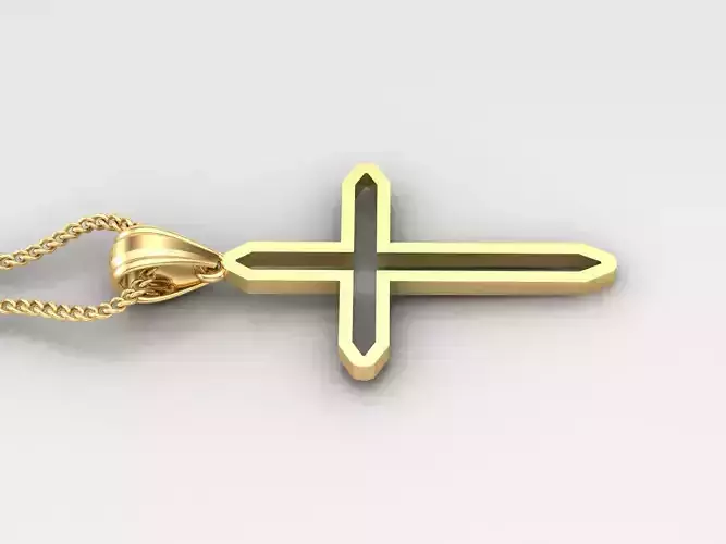 Cross Light Gold 4CP047 3DM STL