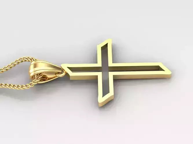 Cross Light Gold 4CP019 3DM STL