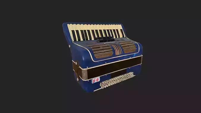 Accordion3D Model 003