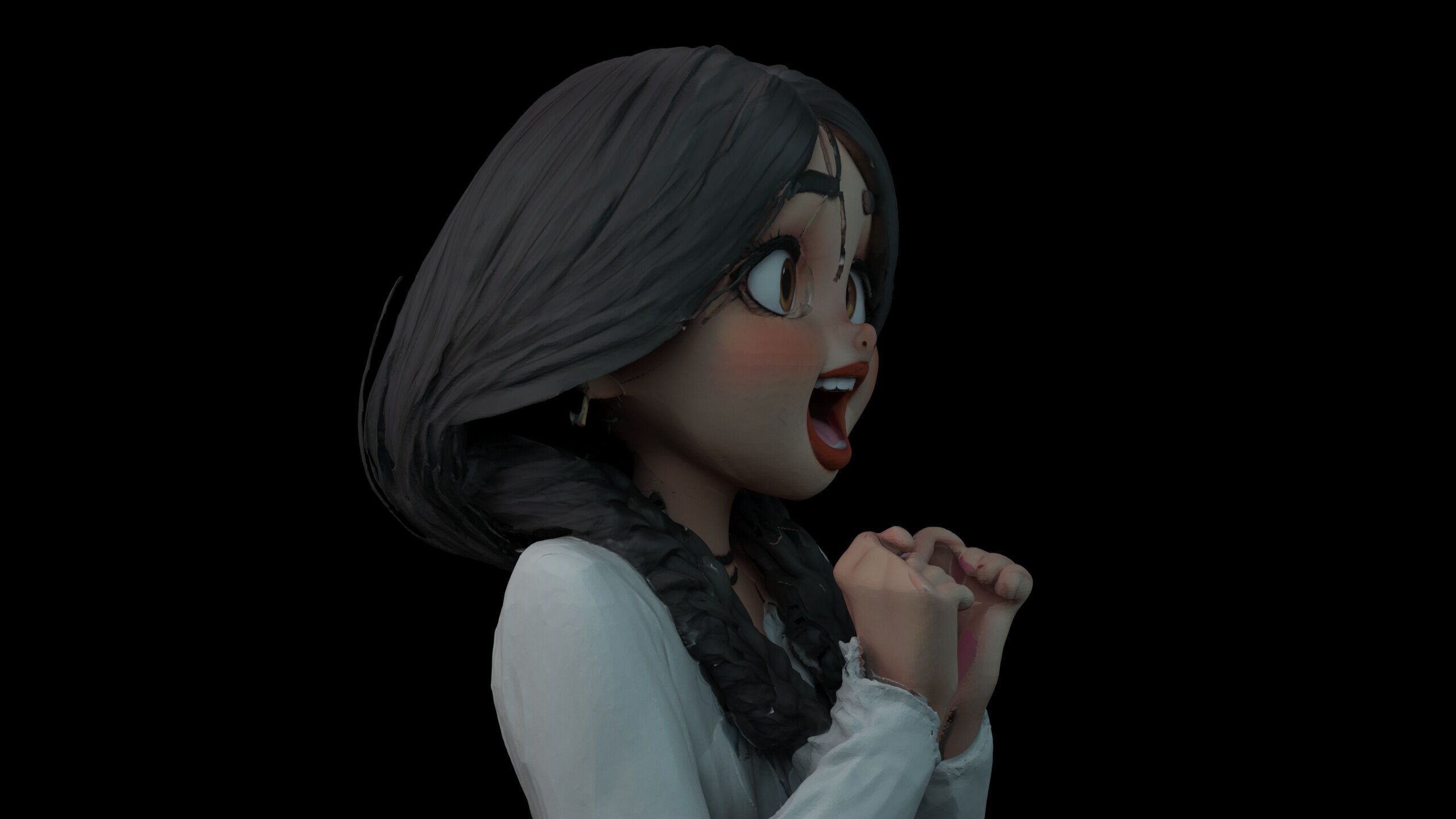 Mdl Format Fantasy Girl 3D Model Free Download in Multiple Formats free 3D model ...