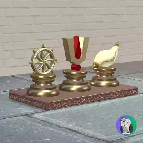 Tirupati Balaji Venkateshwara Swamy Shankh Tilak Chakra Emblem