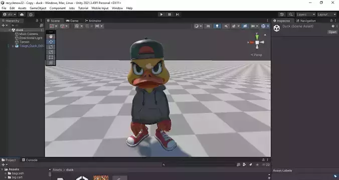 Tuff Duck Brickbill 3D model