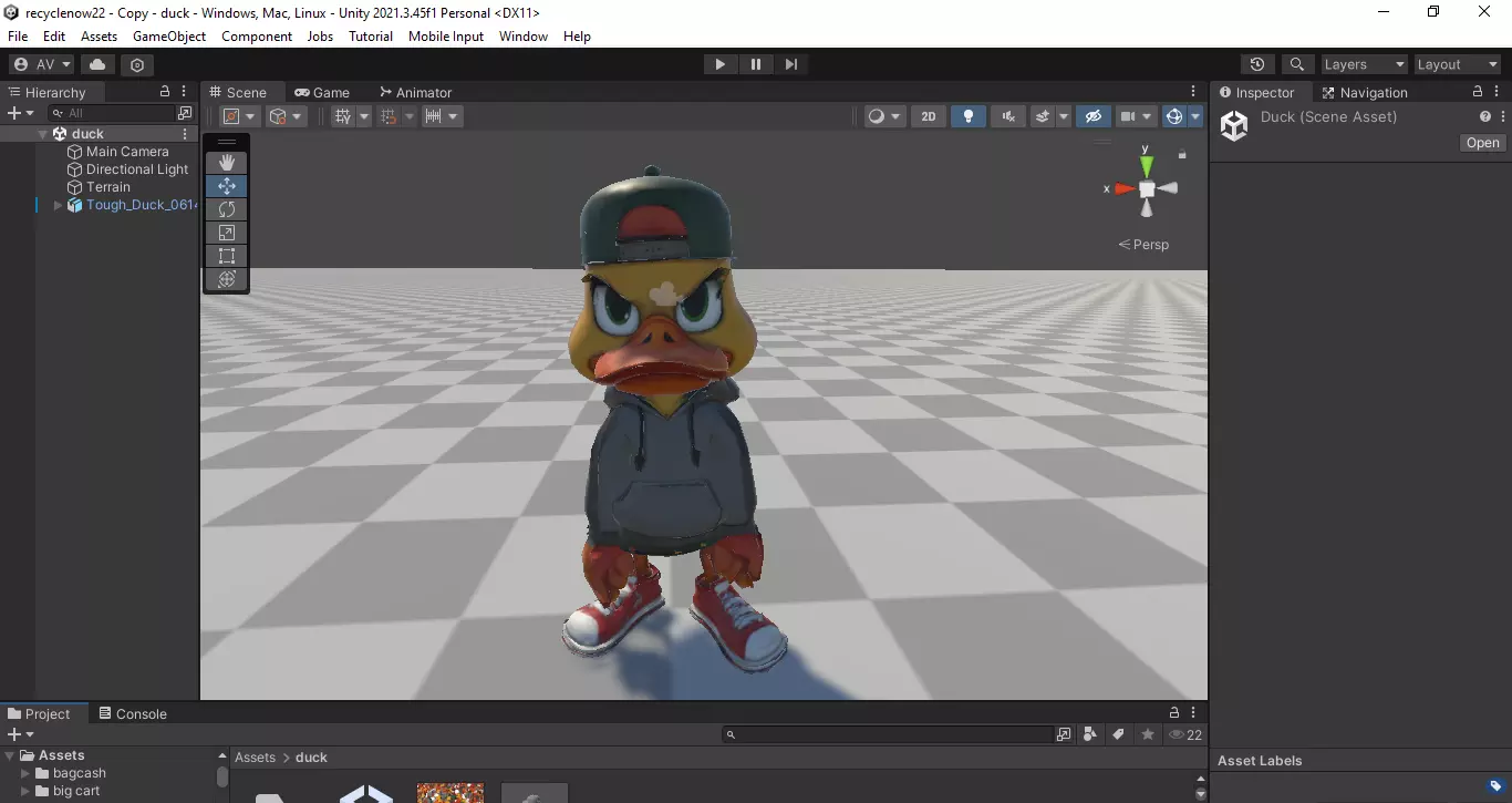 Tuff Duck Brickbill 3D model
