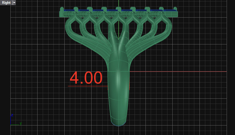 cluster ring 3D print model_14