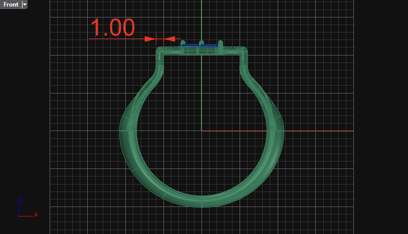 cluster ring 3D print model_21