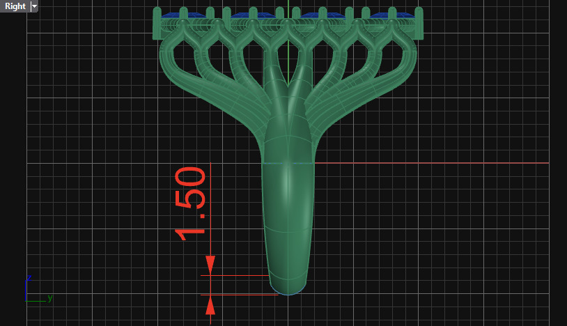 Wedding ring 3D print model_16