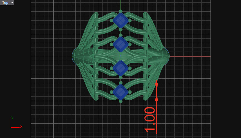 Wedding ring 3D print model_14