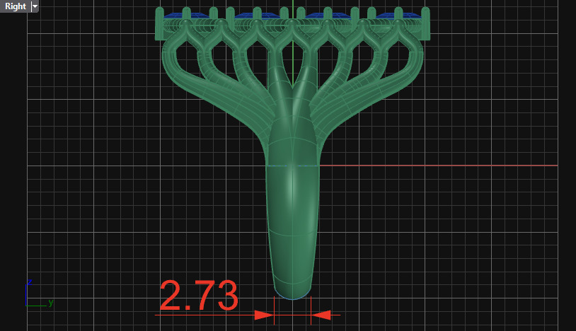 Wedding ring 3D print model_20