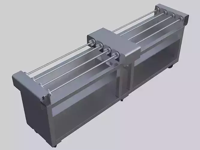 Automatic rotating barbecue machine