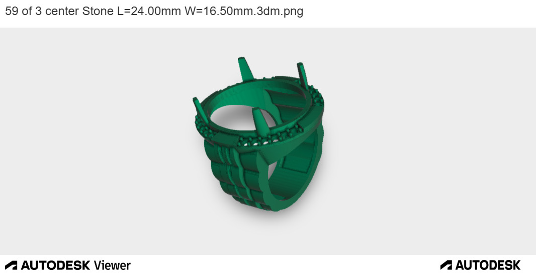 Tiered Citadel Ring 3D print model_10