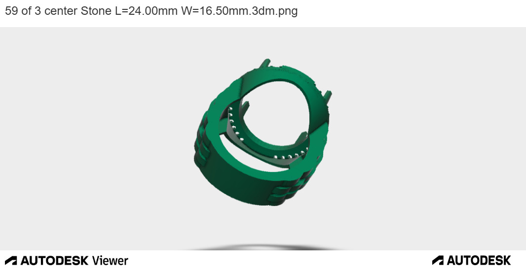 Tiered Citadel Ring 3D print model_2