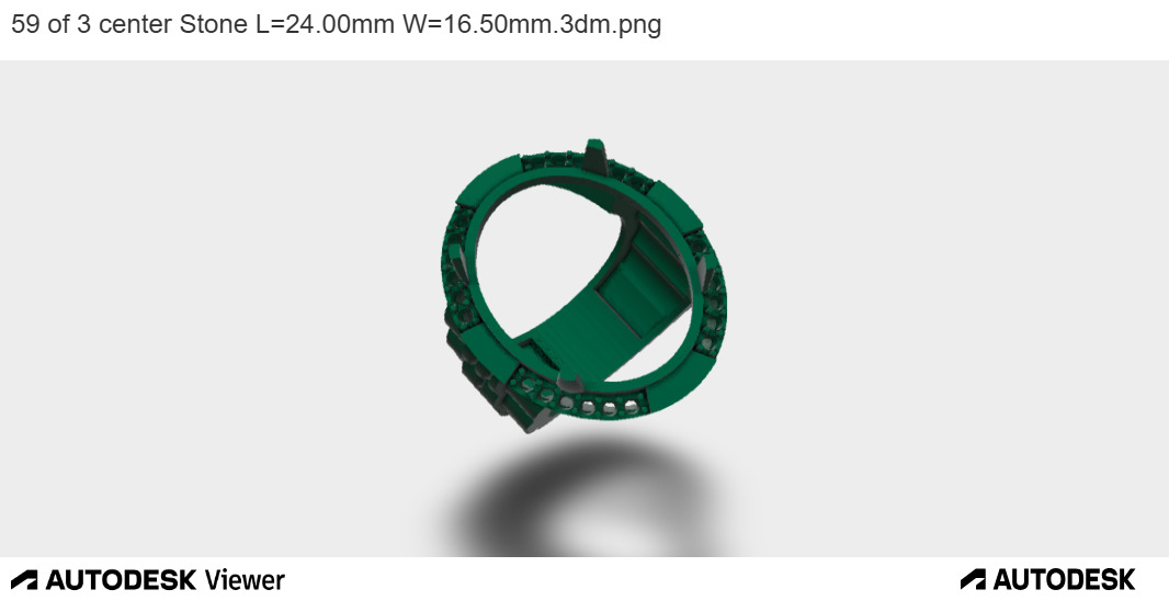 Tiered Citadel Ring 3D print model_7