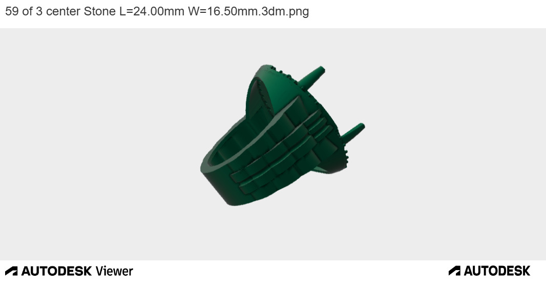 Tiered Citadel Ring 3D print model_4