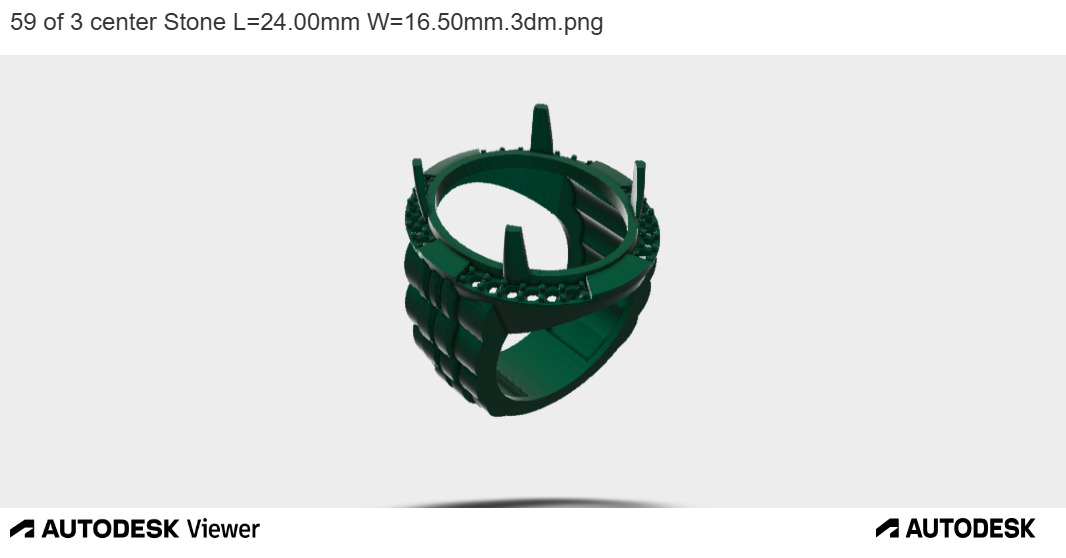Tiered Citadel Ring 3D print model_6