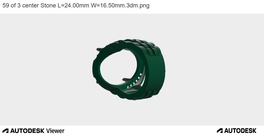 Tiered Citadel Ring 3D print model_8