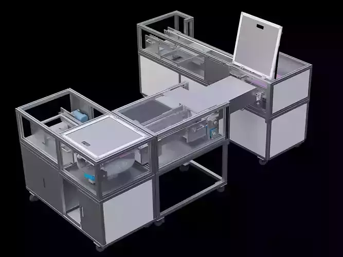 Refined design of automated production line