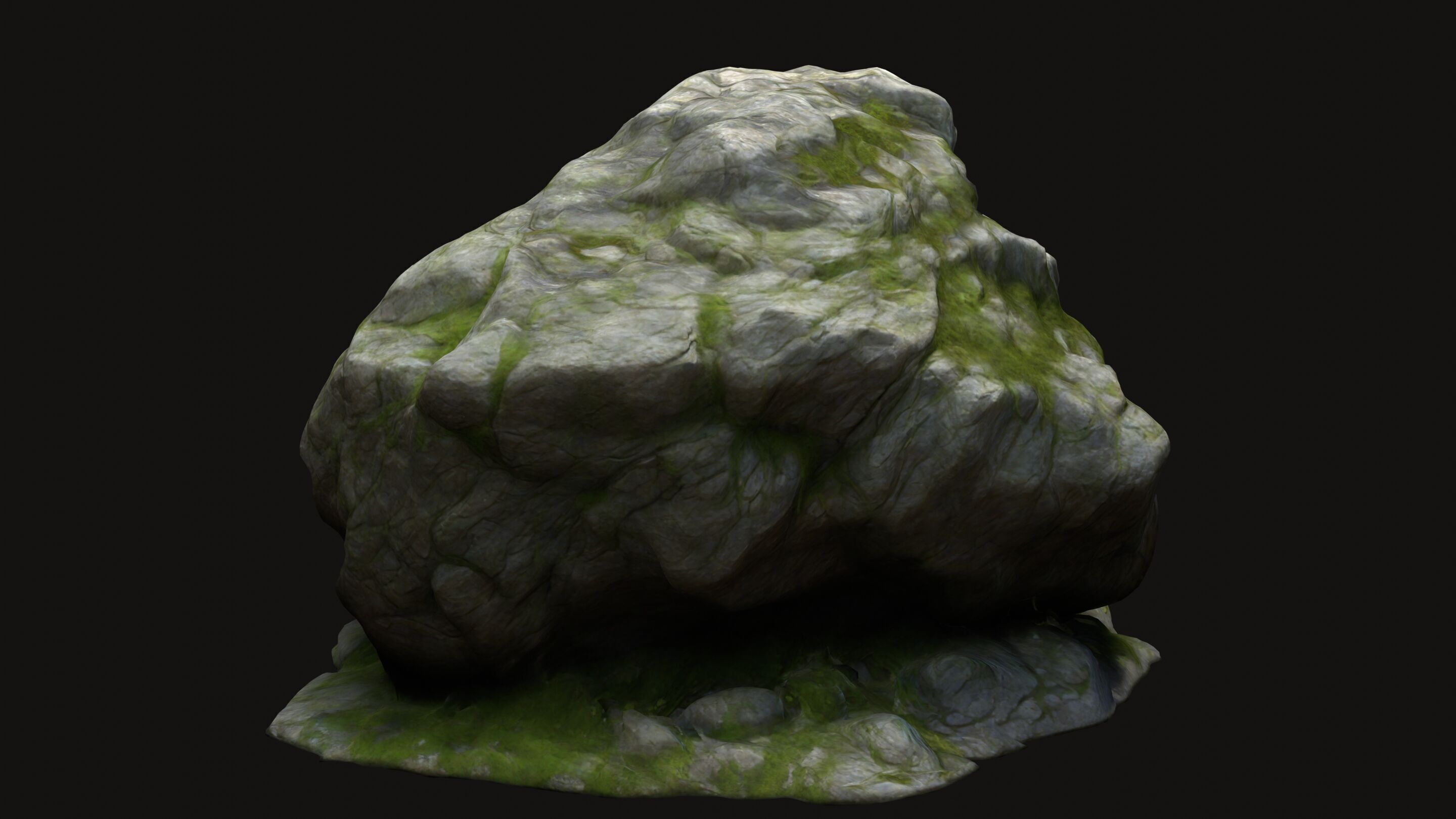 Rock Stone 7 Free low-poly 3D model_6
