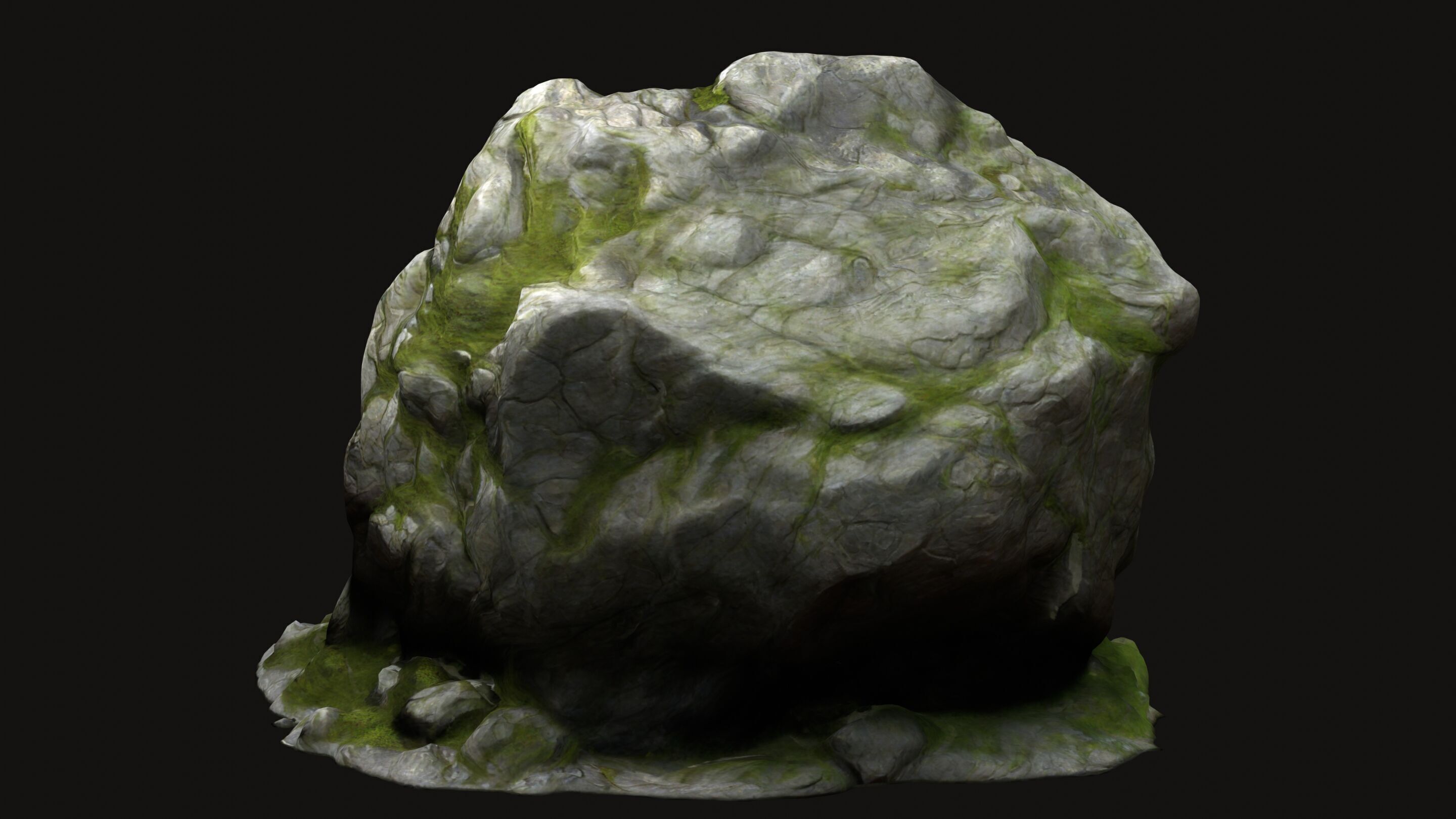 Rock Stone 7 Free low-poly 3D model_10