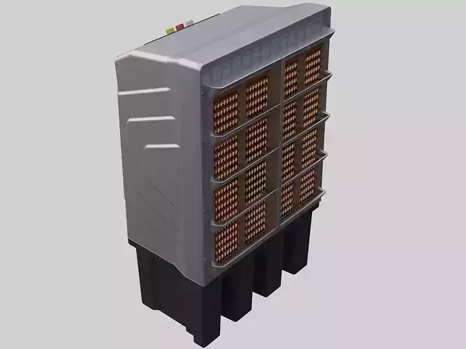 air cooler 3D model