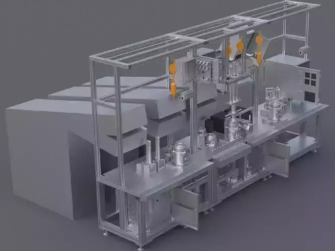 Clutch assembly production line