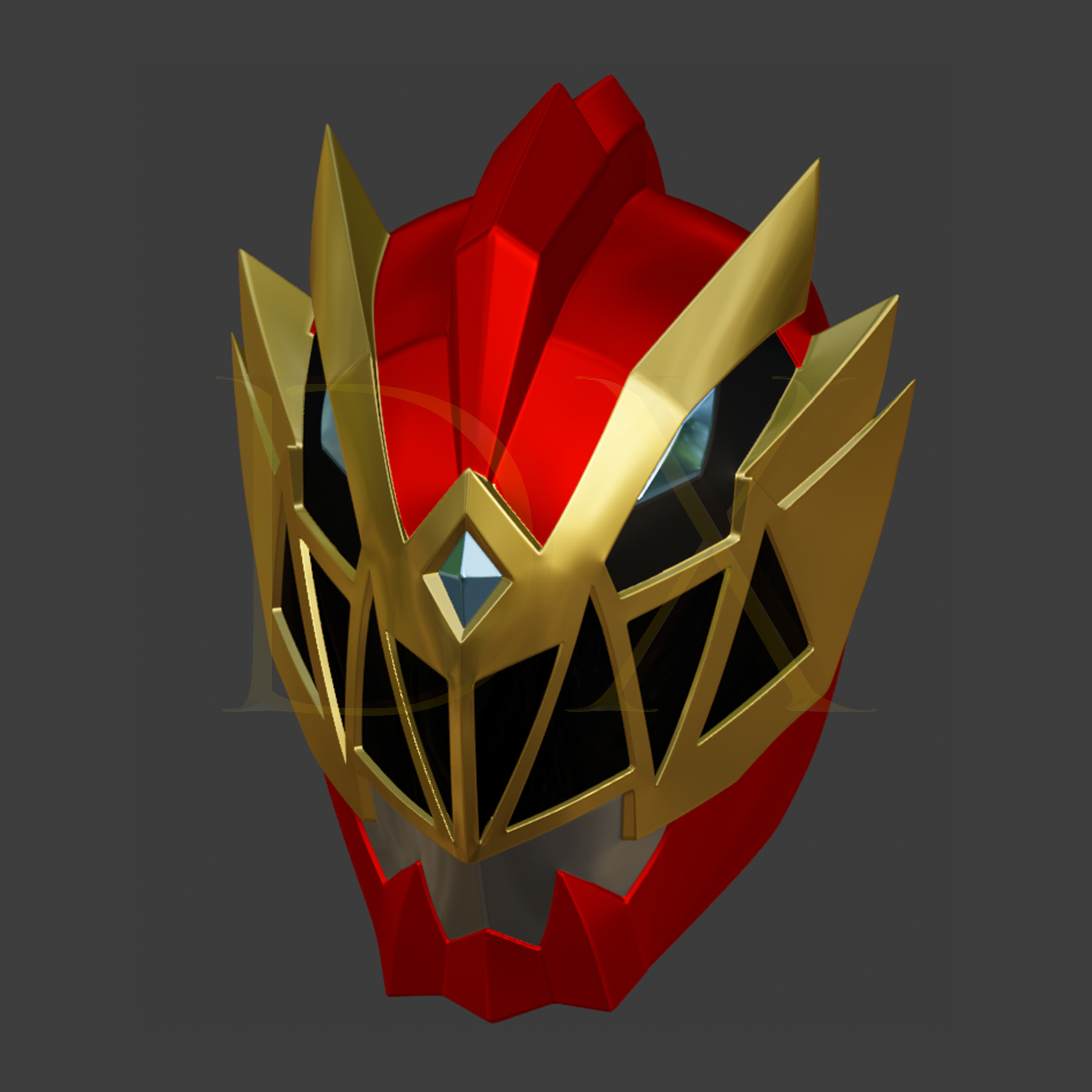 Max Ryusoulger Red - Dino Fury Red 3D print model_3