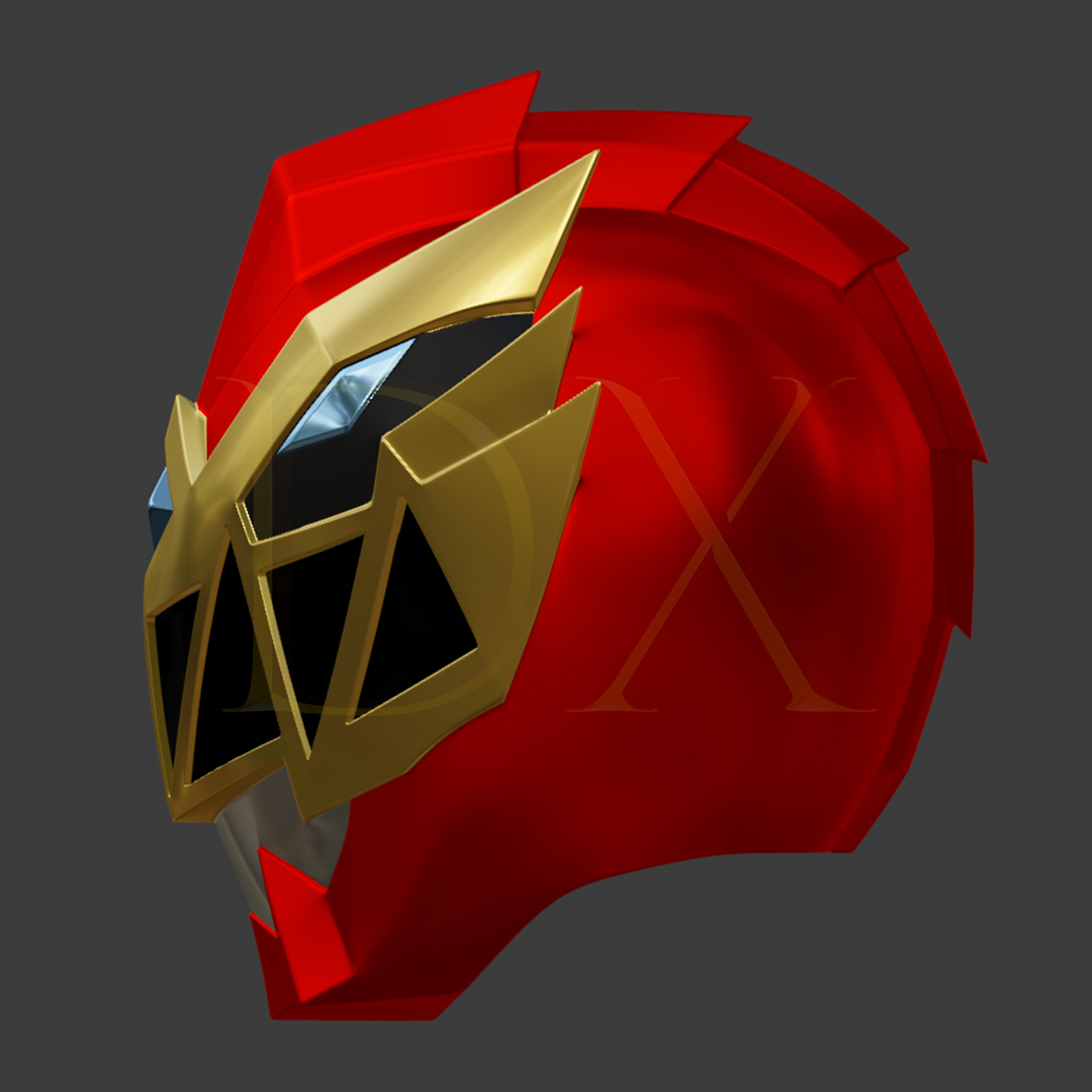 Max Ryusoulger Red - Dino Fury Red 3D print model_1