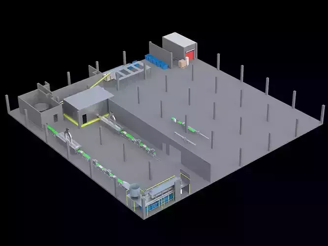 Seafood processing production line