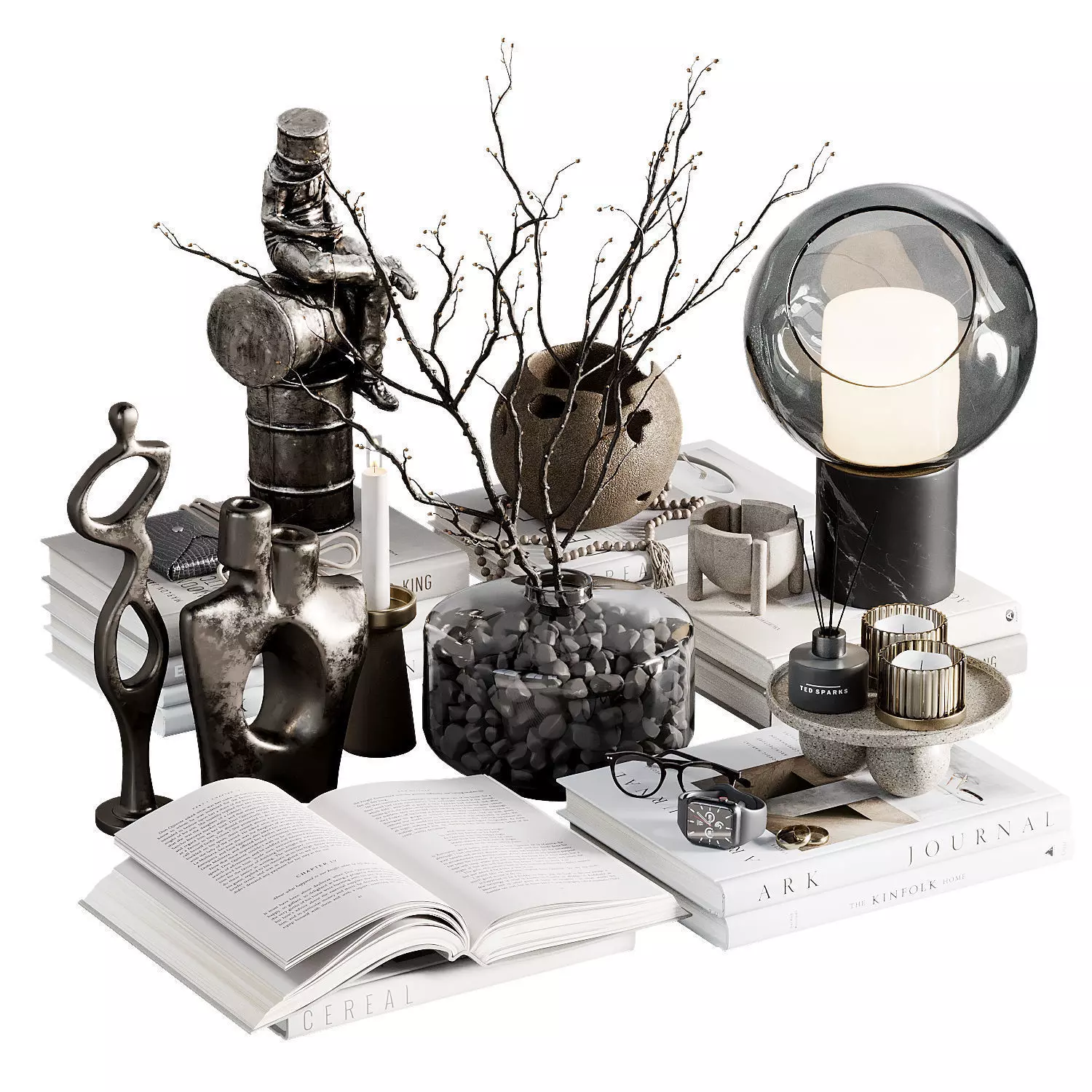 Decorative set 69 3D model_0