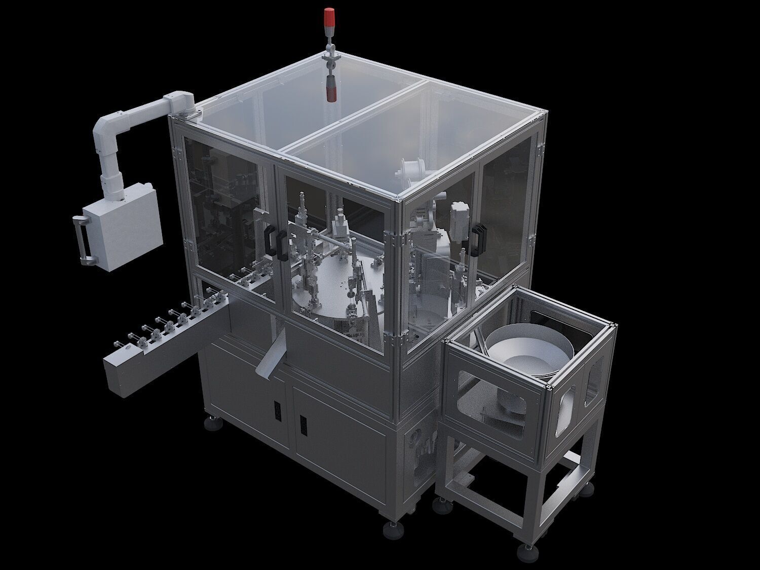 Copper strip equipment 3D model_1