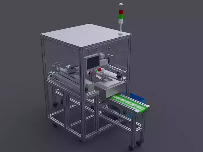Mobile phone battery testing production line
