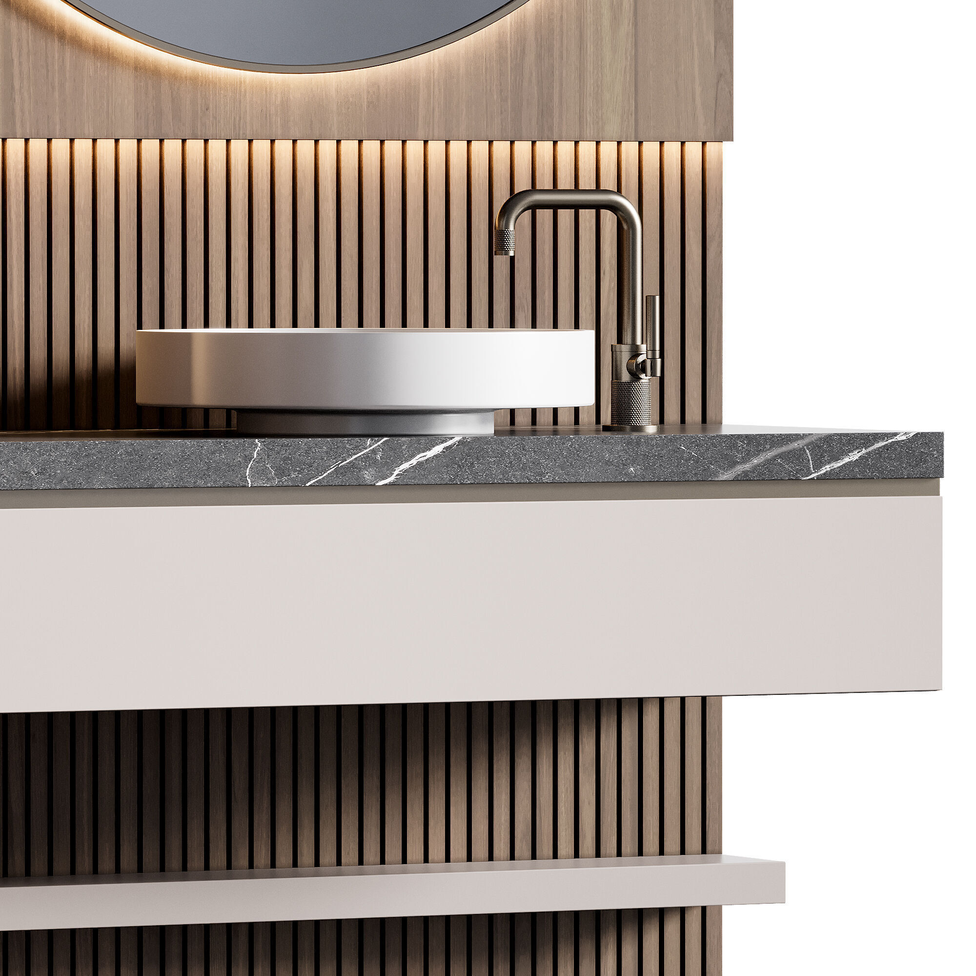 Bathroom Furniture 74 3D model_2