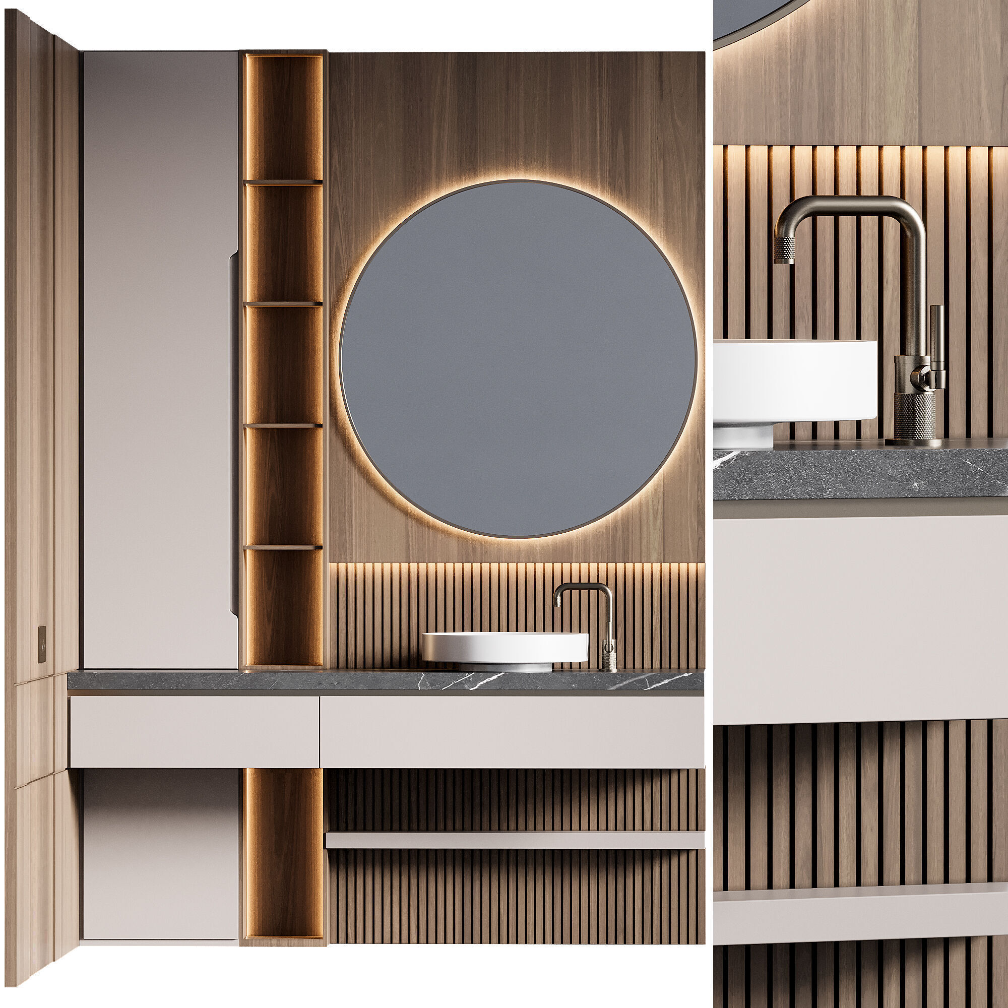 Bathroom Furniture 74 3D model_1