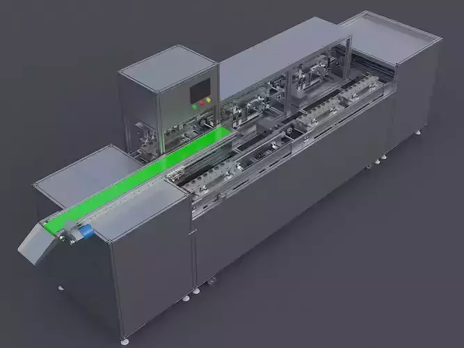 Automatic testing production line for mobile phone charger plugs