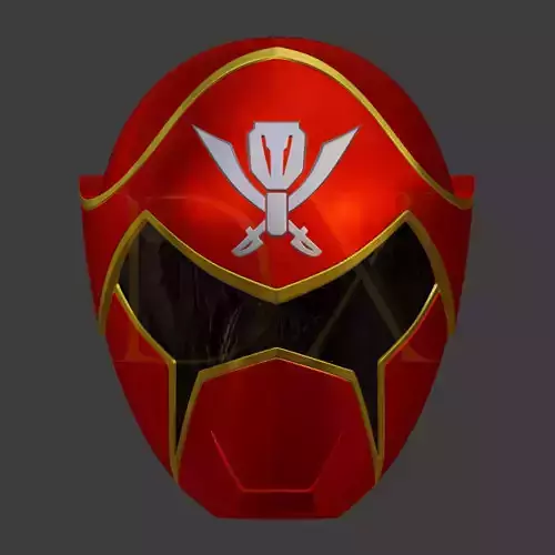 Power Ranger Super Megaforce Red - Gokaiger Red 3D print model
