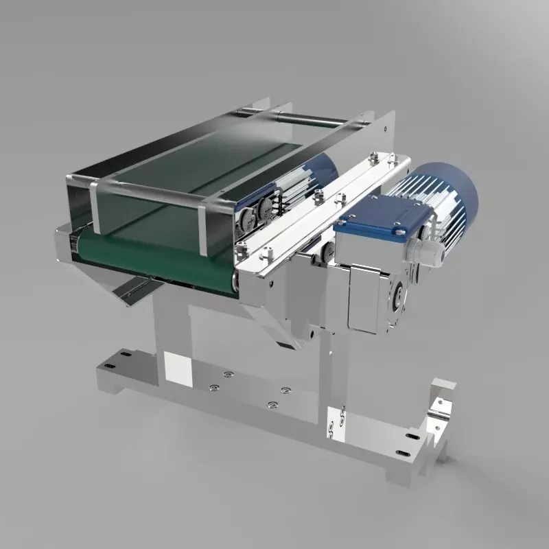 Vacuum forming belt conveyor 3D model