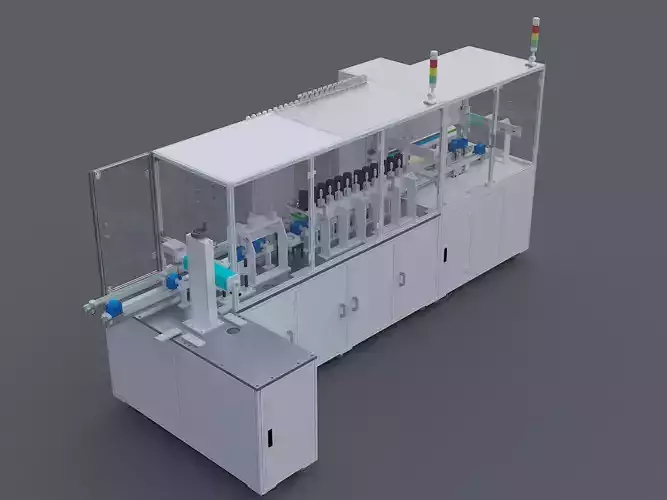 Transformer front-end shaping test sorting assembly line