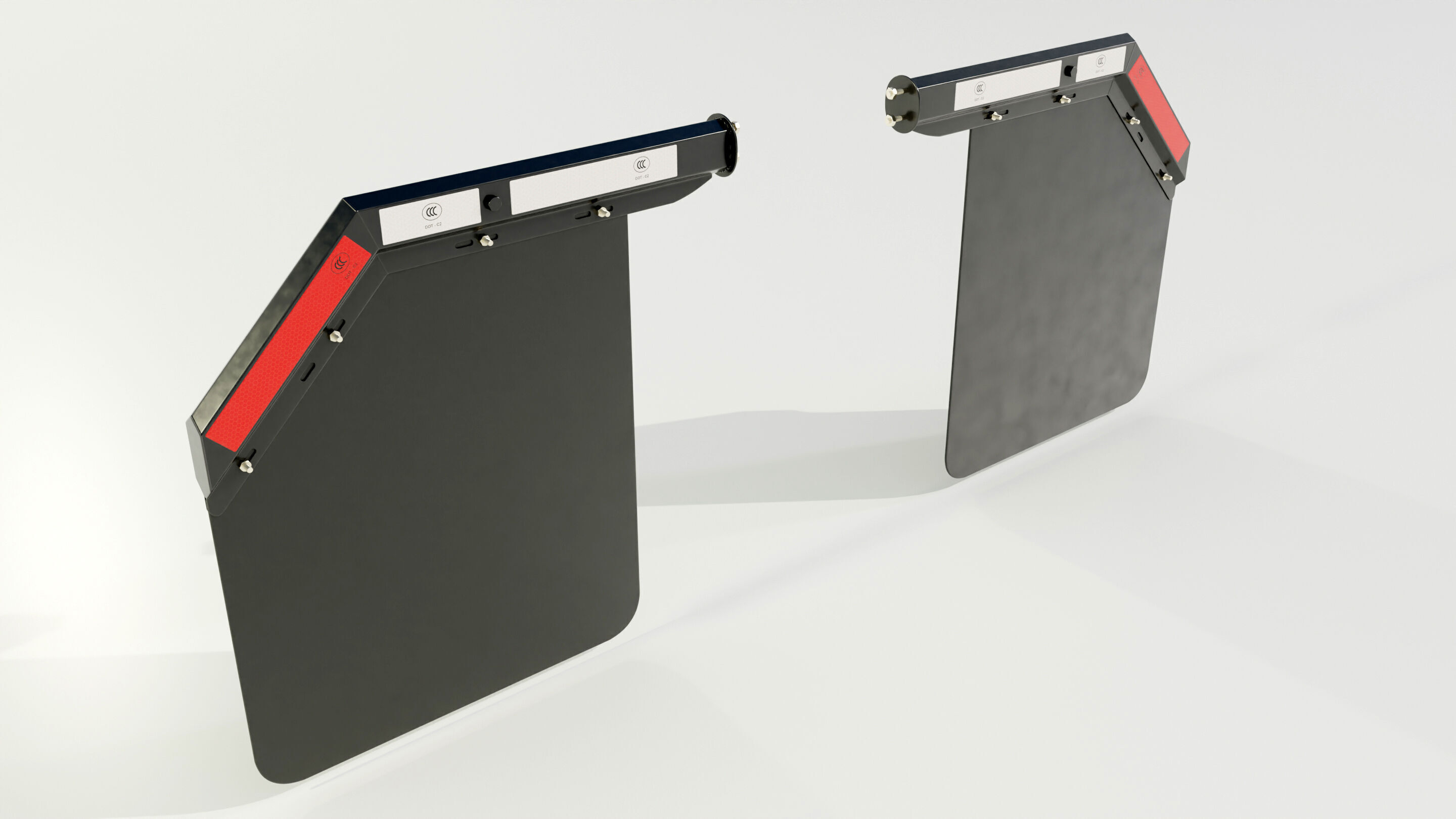 Mud Flap Hangers 3D model_2