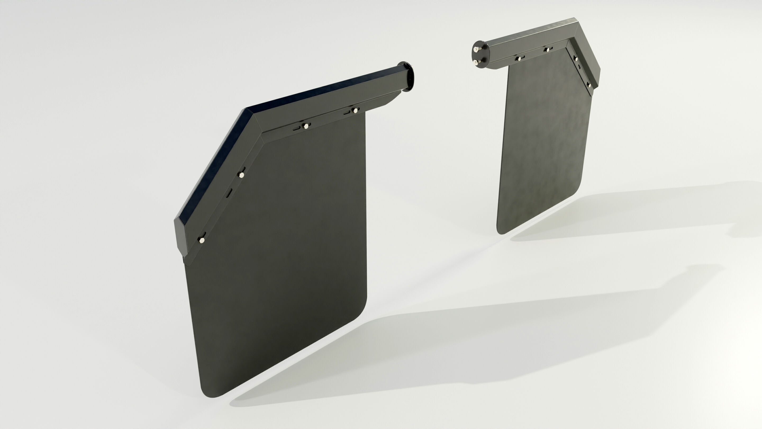 Mud Flap Hangers 3D model_4