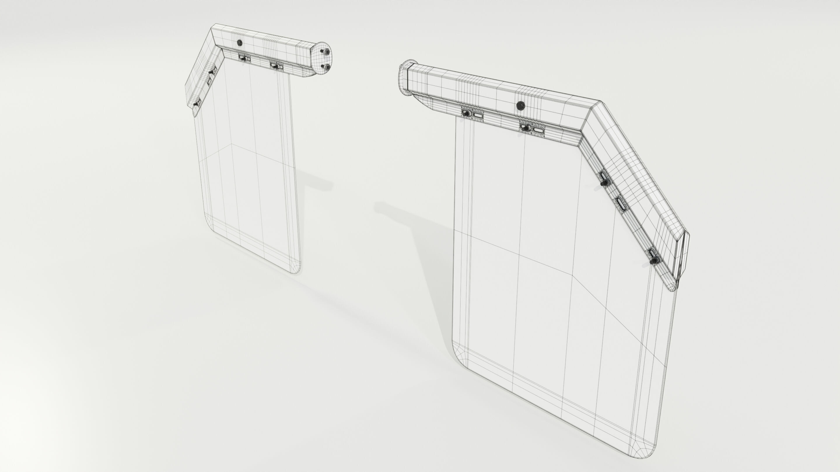 Mud Flap Hangers 3D model_13