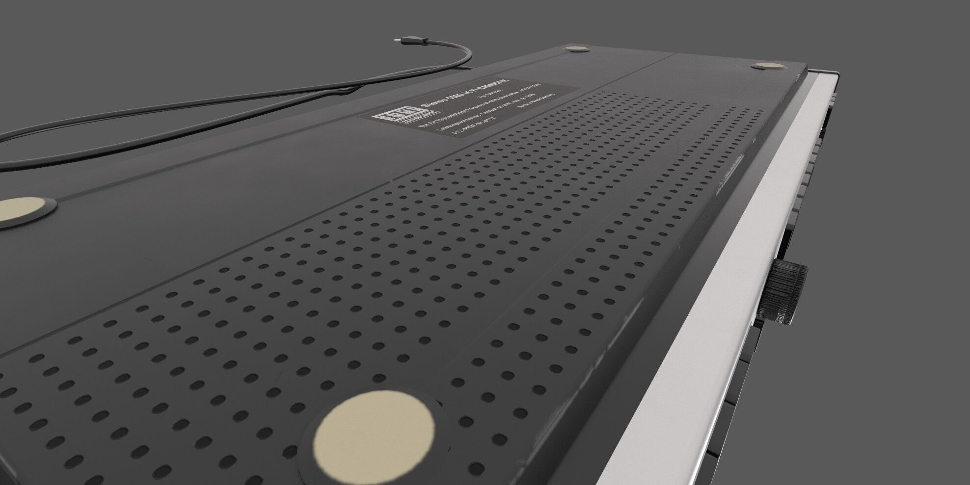 retro stereo 3D model_9