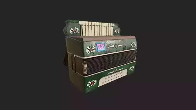 Accordion3D Model 006