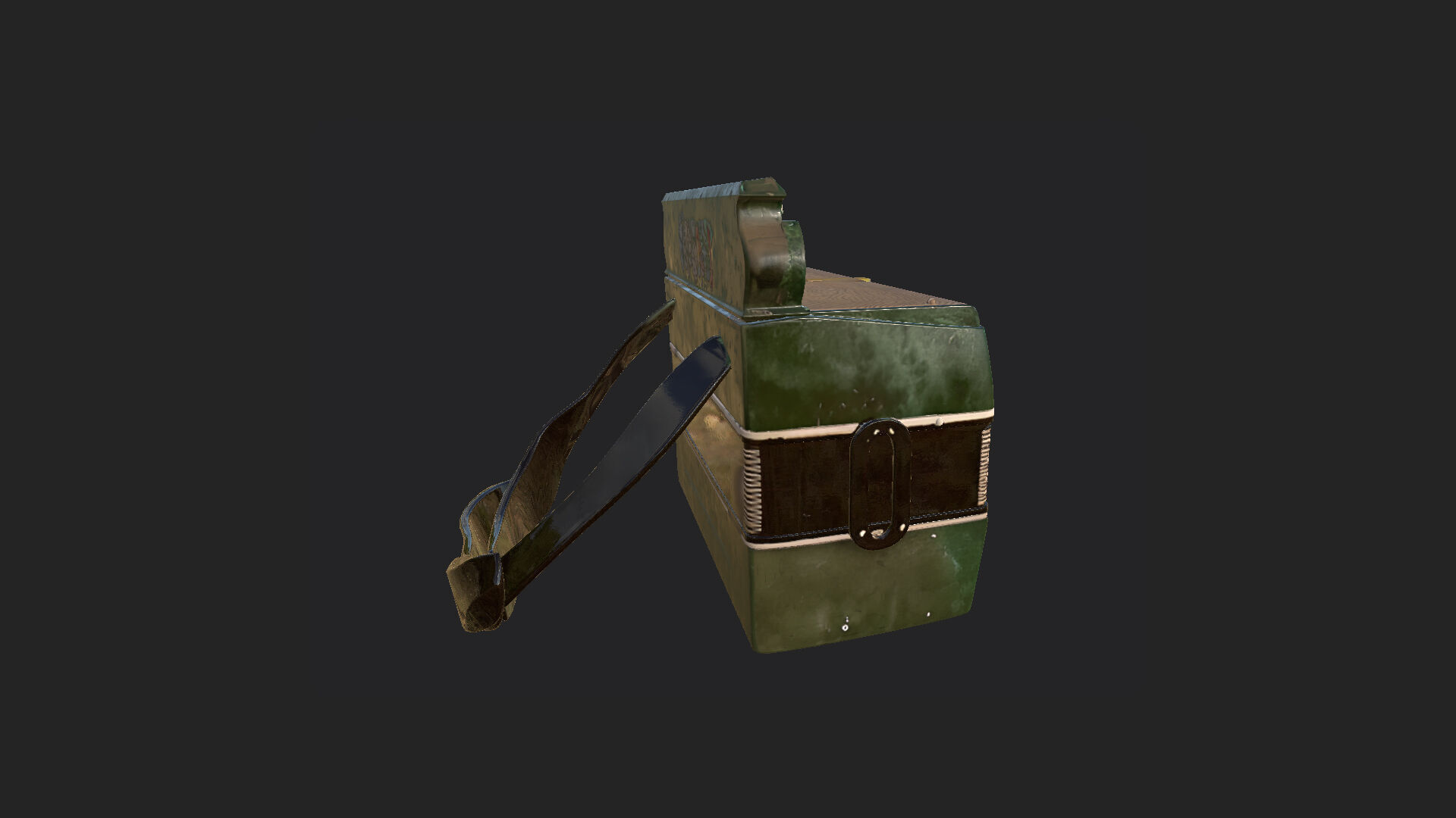 Accordion3D Model 006 Low-poly 3D model_8